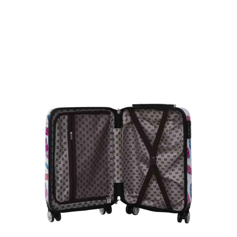 Valise cabine rigide Madisson 36820R 55 cm Plumes