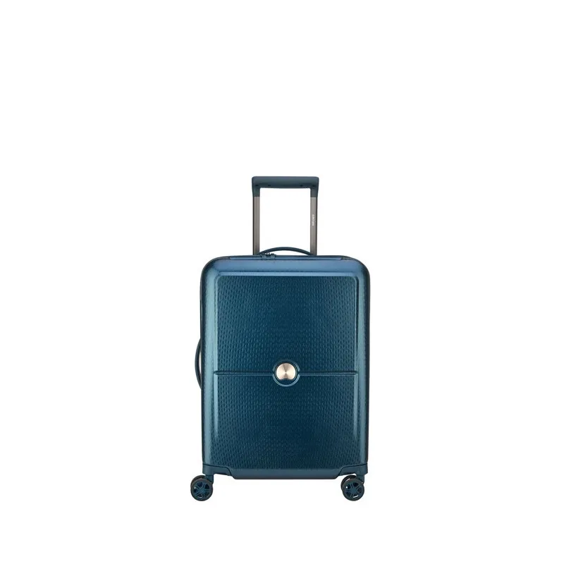 Valise cabine rigide Turenne Slim 55 cm Bleu