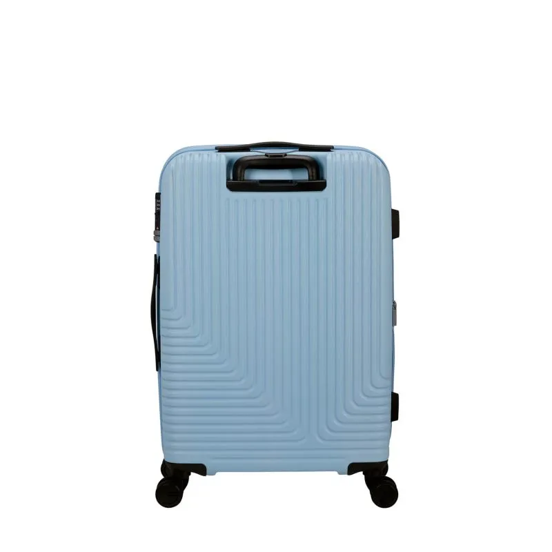 Valise rigide American Tourister Niteline 66 cm Ice Blue - Bleu