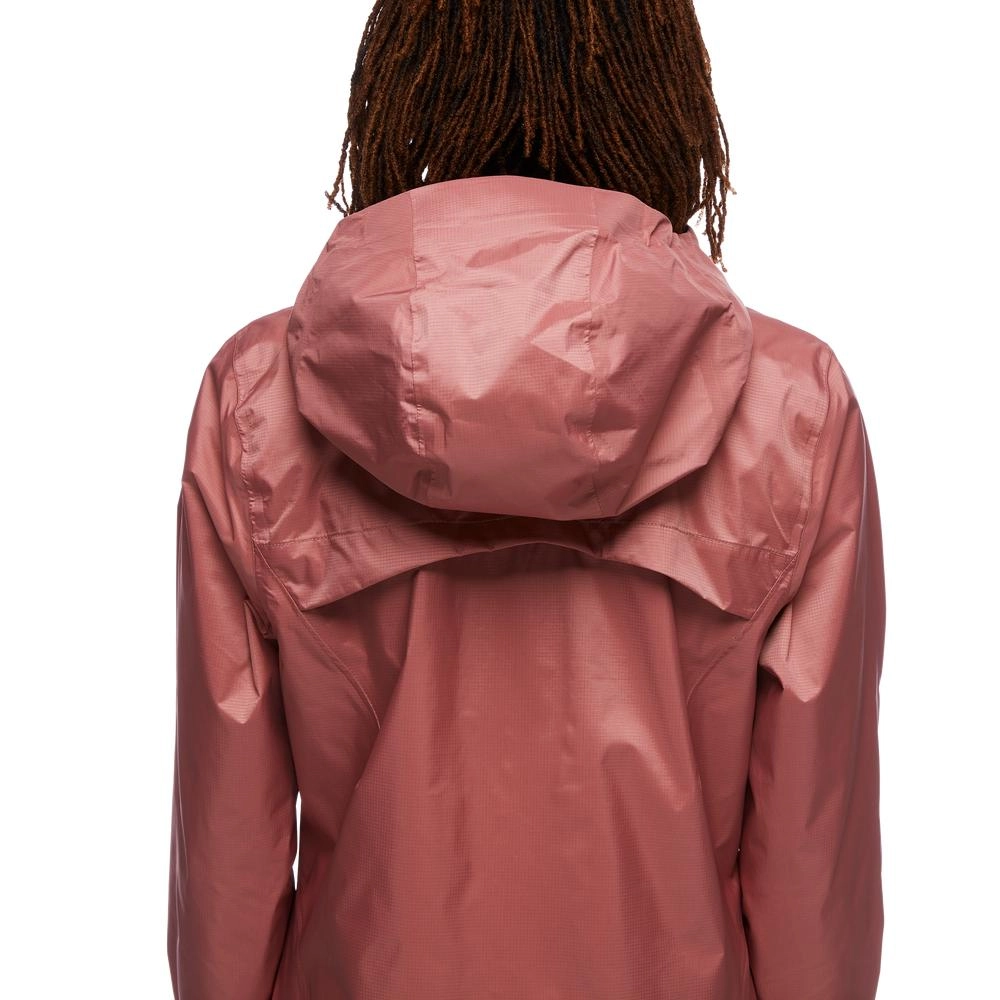 Veste Black Diamond Women Treeline Rain Shell Rosewood
